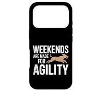 Weekends are Made for Agility Dog Handler Trainer Fun - Coque pour iPhone 17 Pro