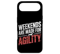 Weekends are Made for Agility Dog Handler Trainer Fun |- Coque pour iPhone Air