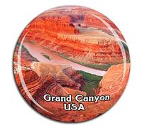 Weekino Grand Canyon Parc National Amérique USA Aimant pour Réfrigérateur 3D en Verre en Cristal Touristique Ville Voyage Souvenir Collection Cadeau Fort Réfrigérateur Autocollant