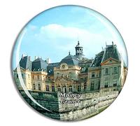 Weekino Maincy France Chateau de Vaux-Le-Vicomte réfrigérateur 3D Verre Cristal Voyage Souvenir Autocollant de réfrigérateur Collection