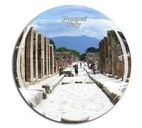 Weekino Pompéi Naples Italie Aimant de réfrigérateur 3D Verre en Crystal Touristique Ville Voyage Souvenir Autocollant de réfrigérateur Collection