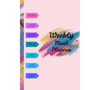 Weekly Meal Planner: 53 Week, Daily meal Plan with Grocery & Snacks Shopping List