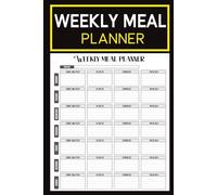 Weekly Meal Planner: 56-Week Meal Prep & Grocery List Organizer for Healthy Eating and Family Menu Scheduling | 6 x 9 Compact Kitchen Notebook