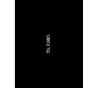 Weekly Meal Planner | Minimalist Landscape Layout with Meal Breakdown, Grocery List & Daily Prep (8.5 x 11 inches paperback)