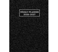 Weekly Planner 2026-2027: Professional Organizer | 1 Week on 2 Pages with Hours | 24 Months | Calendar at the Beginning of Each Month | A4 Format.