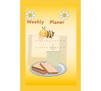 Weekly planner: A notebook for writing down your to-dos and plans for the week