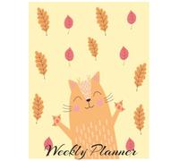 Weekly Planner: An Organizer for Autumn and Cat Lovers