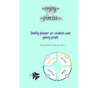 Weekly planner for students and young people: Stay organized & Reach your Goals