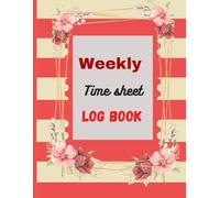 Weekly Timesheet Logbook: Mon-Sun Employee Hours & Overtime Tracker