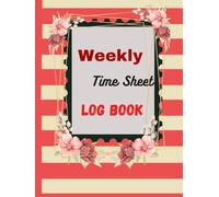 Weekly Timesheet Logbook: Mon-Sun Employee Hours & Overtime Tracker