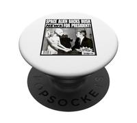 Weekly World News - Alien for President Cove PopSockets PopGrip Adhésif