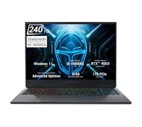 WEELIAO Thunderobot Hunter Blade R16 (2024) Ordinateur portable de jeu, 16 po QHD+ 240 Hz 2,5K, i9-14900HX, RTX 4060, 16 Go de RAM DDR5, 1 To SSD, clavier rétroéclairé RVB, Wi-Fi 6, Windows 11 Home,