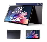 weelikeit 2K Tablette 10,95 Pouces Android 13, 6 Go + 128 Go, Tablette Android, MTK8183 Octa-Core 2000 x 1200, écran IPS, WiFi 5 G, Appareil Photo 5 MP + 13 MP, 7000 mAh, BT5.0, GPS