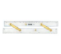 Weems & Plath Marine Navigation Parallel Ruler (Brass Arms, 15-Inch)