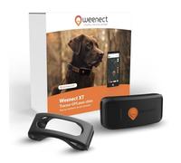 Weenect Chien XT - Nouveau Collier GPS pour Chien | Antenne XL | Etanche | Collier Hyper résistant intégré Julius-K9 | Garantie à Vie | Abonnement requis (Noir)