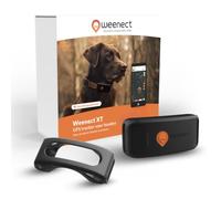 Weenect Chien XT - Traceur GPS pour Chien | Abonnement requis | Une position par seconde • Antenne XL • 3 semaines d'autonomie • Alerte anti-fugue < 1 min • Waterproof • Lampe torche