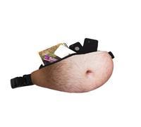 Weenwill Poche Ventre De Bière,Sacs Banane pour Homme Cadeau Mystère Intéressant Sac Drôle Sac Banane Sacs De Ceinture Multifonctionnel pour la Randonnée D'entraînement en Plein Air
