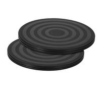 Weenwill Support Plaque Tournant Rotatif,20cm Universel Plateau Tournant à 360 Degrés avec Roulements à Billes en Acier Tourne Rotatif pour Plantes en Pot HautParleurs Ordinateurs Portables Moniteurs