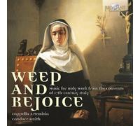 WEEP AND REJOICE-MUSIC FOR HOLY W D NEUF BANCHIERI/RUSCA/MONTEVERDI/+