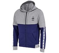WEEPLAY Sweat zippé Capuche FFF - Collection Officielle Equipe de France de Football - Taille S