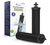 Weeplow O'Pure 2 Lot de 2 Filtres à Eau Gravité Compatible Berkey Doulton