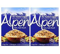 Weetabix Alpen Muesli sans sucre 560 g, lot de 2 (2x560g)