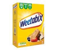 Weetabix Céréales de petit-déjeuner originales 14 x 430 g - Petit déjeuner complet du Royaume-Uni - Céréales saines avec beaucoup de fibres et de vitamines - Nutri-Score A