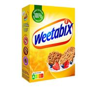 Weetabix Céréales de petit-déjeuner originales 14 x 430 g - Petit déjeuner complet du Royaume-Uni - Céréales saines avec beaucoup de fibres et de vitamines - Nutri-Score A