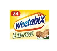 Weetabix Lot de 24 paquets de 5 sachets de céréales à la banane