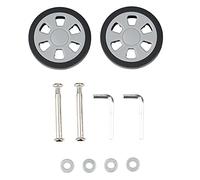 Weetack Accessoires de bagages Roues Valise d'avion Rouleaux de poulie Roue silencieuse Réparation de pièces résistantes à l'usure 60 x 12 mm