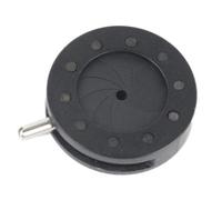Weetack Diaphragme D'Iris MéCanique RéGlable D'Ouverture Manuelle Diaphragme D'Iris pour Objectif D'Iris de Microscope D'Appareil Photo NuméRique SK12
