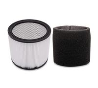 Weetack Filtre de rechange pour aspirateur 90350 90304 90333 compatible avec la plupart des aspirateurs à sec humide de 5 gallons et plus