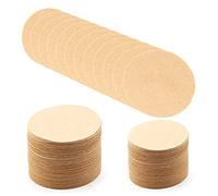Weetack Lot de 400 filtres à café en papier non blanchi de rechange rond (5,9 cm de diamètre)