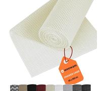 Weewam 60x300cm Tapis Fond de Tiroir Cuisine EVA, Rouleau Protection de Tiroirs, Tapis Tiroir Antidérapant Adhésif, Protection Tiroir Cuisine, Etagère, Armoire, Placard, Camping Car- Flocon de Neige