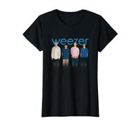 Weezer Album Bleu T-Shirt, Femme, Noir, XL