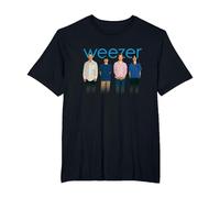 Weezer Album Bleu T-Shirt, Homme Grandes Tailles, Noir, 5X Tall