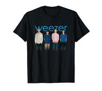 Weezer Album Bleu T-Shirt, Homme, Noir, 3XL
