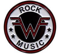 Weezer Rock Music Emblem Band Logo Pin Badge Size One Size