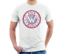 Weezer Rock Music Manches Courtes Hommes T-Shirt Blanc Medium
