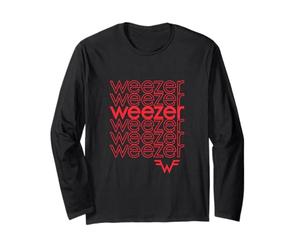 Weezer - Thank You Red Manche Longue