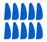 WEFA Fugenprofi Standard - Lot de 10 lisseurs à joints, outil à joints, extracteur de joints, spatule à joints, spatule à joints, raclette, lisseur, silicone