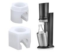 Wefaly 2 PCS Écrous de Rechange pour Sodastream, Pièces de Rechange Adaptateur pour Sodastream Pièces Détachées Compatible avec Sodastream Jet Spirit Easy Duo Fizzi Terra Crystal 1.0 & 2.0