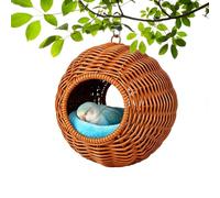 Wefdfsy Nid pour Oiseaux Literie de Nid Lavable Résistante aux Morsures