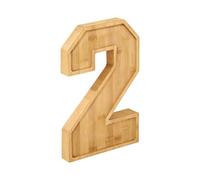 Wefdfsy Plateau de service en bois,Décoration de table réutilisable - Grand plateau de service pour aliments | pour Apéro, Chocolat, Gâteau, Bar Maison, Anniversaire, Mariage,