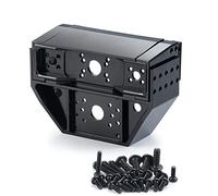 WEFEINO Support de carrosserie arrière en aluminium pour Tamiya Échelle 1/14 R620 Man Scania 770S 6 × 4 RC Camion Remorque Voiture