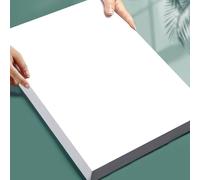 WEFHEF 100 Pcs Papier Imprimante A4 Blanc 250 g/m², Feuille Cartonnée A4 Épais, Papier d'Impression Cartonné 29.7 x 21 cm, Feuille Cartonnée Blanche, pour Bricolage Artisanat Loisirs Créatifs Bureau
