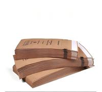 WEFHEF 100 Pcs Pochette Sterilisation Manucure 100x200 mm, Sachet Sterilisation Autocollant en Kraft, Sacs de Nettoyage Auto-scellants pour Appareils à Ongles et Cosmétiques, pour Coupe-Ongles Studio