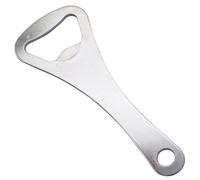 WEFHEF 30 Pcs Mini Ouvre Bouteille Bière, Décapsuleur Cuisine Portable, Décapsuleur Métal avec Trou de Suspension, Ouvre Bière Cuisine Flat 9 x 3.5 cm, pour Réunions Restaurants Bars Pique-Niques