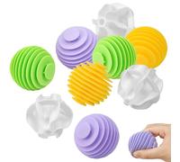 WEFHEF 6pcs Boules de Lavage pour Machine à Laver Silicone 3pcs PP Boules de Lavage Réutilisables Boules de Lavage pour Doudoune Accélérer Le Nettoyage pour La Plupart des Types de Vêtements
