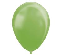 Wefiesta Ballonnen metallic 30 cm latex donkergroen 10 stuks